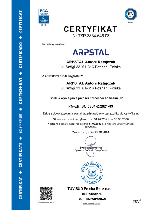 PN-EN ISO 3834-2_2021